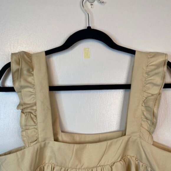 BOG Collective Tan crop top sleeveless - Picture 6 of 9